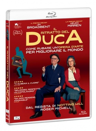 Locandina italiana DVD e BLU RAY Il ritratto del Duca 